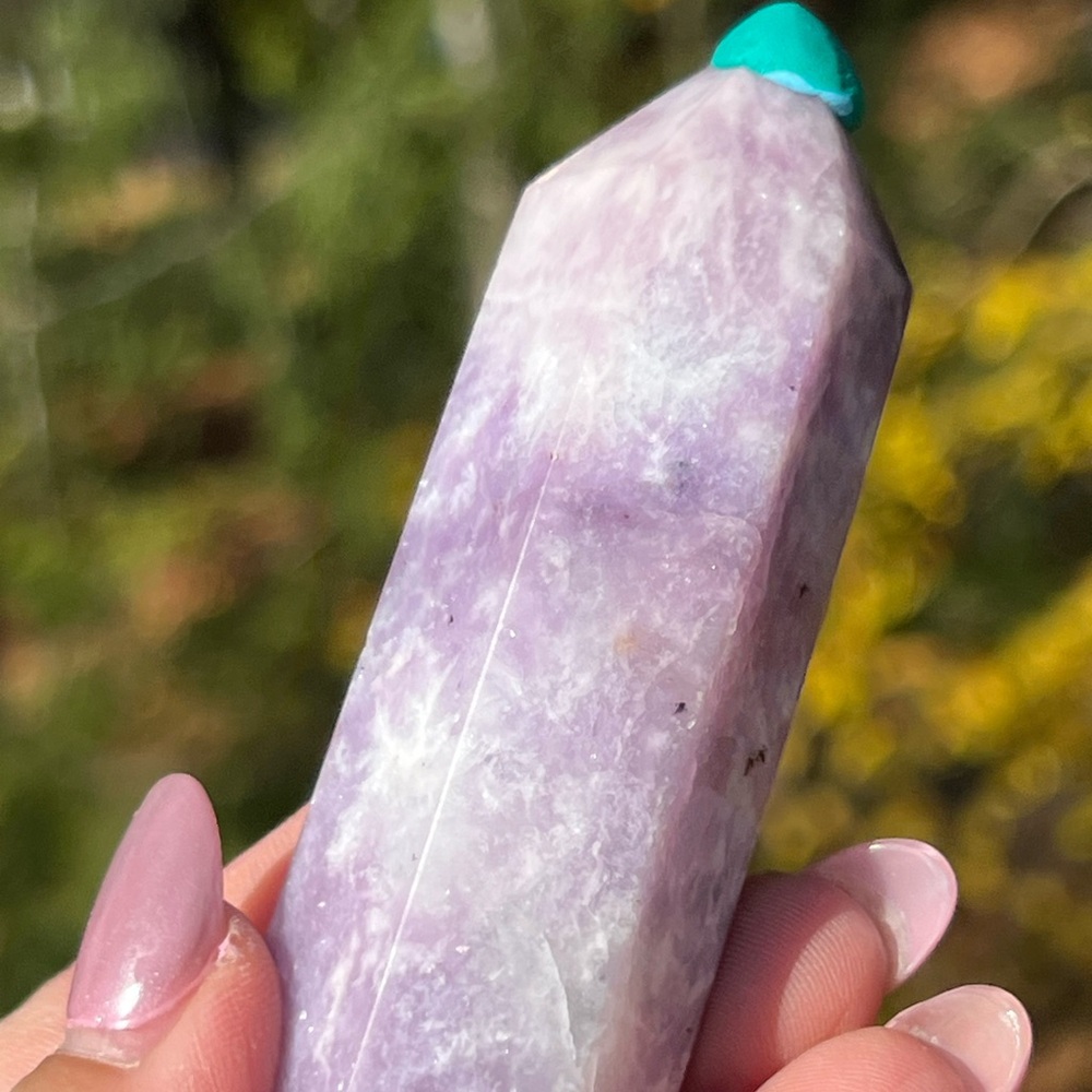 Lepidolite (2) tower | crystal - Picture 8 of 14